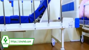 تخت بیمارستانی چهار شکن