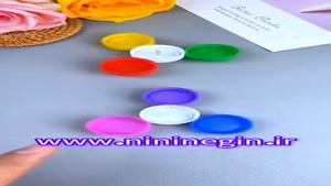 کاردستی فرفره با درب بطری