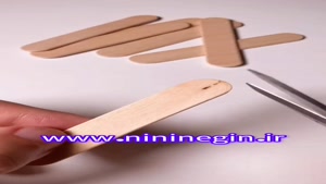 کاردستی هواپیما با چوب بستنی