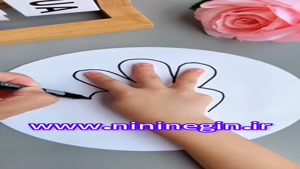 آموزش نقاشی کلبه و منظره