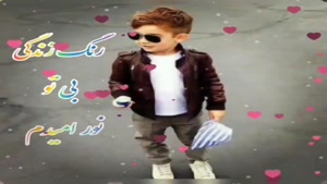 کلیپ روز پسر 1404 برای وضعیت / کلیپ پسر گلم روزت مبارک