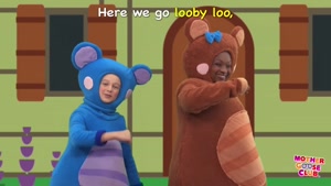 Here We Go Lobby Loo | Nursery Rhymes 