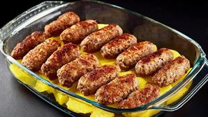 طرز تهیه کباب لقمه ای با سس قارچ