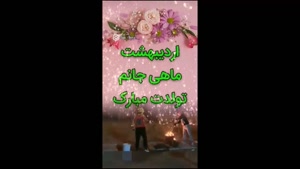کلیپ تولد 23 اردیبهشت / تولدت مبارک جانم / استوری