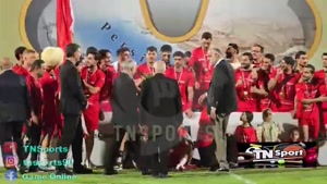 فیلم مراسم جشن قهرمانی تیم تراکتور