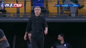 خلاصه بازی استقلال و آلومینیوم 