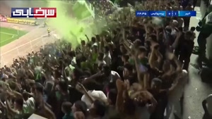 خلاصه بازی خیبر خرم آباد و پرسپولیس - هفته 29