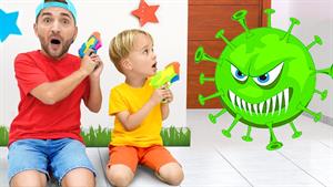 برنامه کودک ولاد و نیکی _ داستان کودکانه ویروس‌ها