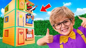 برنامه کودک ایوا _ یاد گیری ایوا و بچه‌ها درباره حرفه‌ها