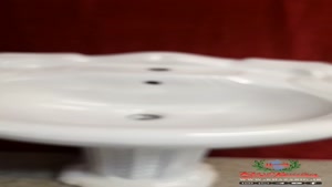 روشویی همراه پایه تندیس چینی بهداشتی خزر مناسب ساخت مسکن
