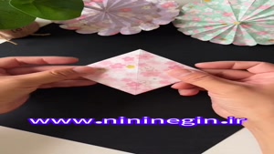 کاردستی چتر بازشو