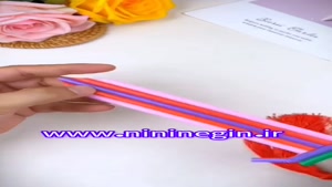 کاردستی شمشیر با نی