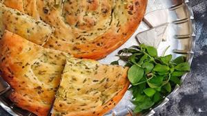 زندگی روستایی - طرز تهیه نان سبزیجات