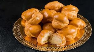 بفرمایید شیرینی - طرز تهیه شیرینی نون خامه ای