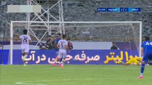 لیگ برتر ایران 1403/04 - خلاصه بازی استقلال و آلومینیوم