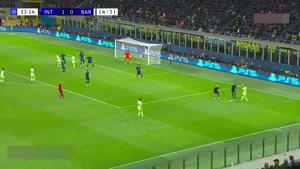 لیگ قهرمانان اروپا 24/25 - خلاصه بازی اینتر و بارسلونا