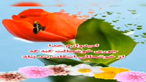 سلام صبحتون بخیر و شادی/کلیپ صبح بخیر شاد
