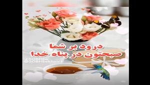 صبح بخیر دوستان/ سلام صبحتون در پناه خدا