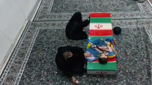 لحظاتی از وداع خانواده‌های شهدای حملۀ اسرائیل به ایران