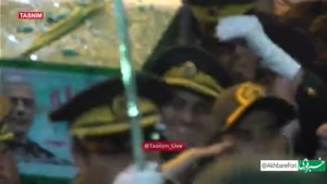 تشییع پیکر شهید محمد باقری در معراج شهدای بهشت‌زهرا