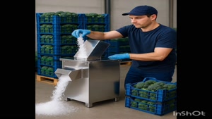 یخ خردکن صنعتی ، یخ شکن برای سردخانه 09199762163