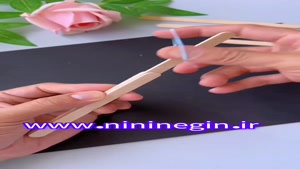 کاردستی تیر و کمان تفنگی