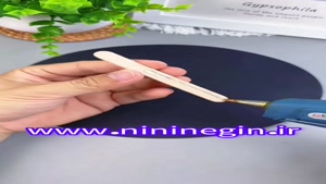 کاردستی هواپیمای چوبی