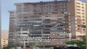 خسارات گسترده در حملات شبانه اسرائیل به خانه‌های مردم تهران