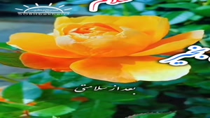 سلام صبحتون بخیر حال دلتون خوش