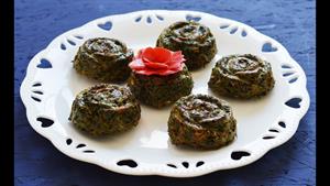 طرز تهیه کوکو سبزی فانتزی قالبی - بچه پسند