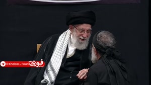 ‌لحظه‌ای که رهبر انقلاب به حاج محمود کریمی گفتند: ای ایران ب