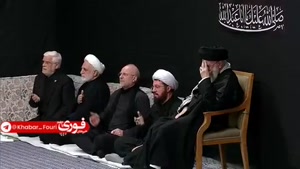  نوای «ای ایران خدایی» حاج محمود کریمی در  حضور رهبر