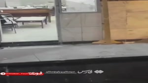  نخستین فیلم از داخل ساختمان دادگستری زاهدان پس از حمله ترور