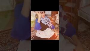 کلیپ طنز رامین - خوابیدن بچه فامیل 😂