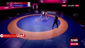  کشتی فرنگی جوانان قهرمانی آسیا - فتحی طلایی شد