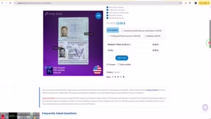 Download USA Passport PSD Template – Editable & Fully Layere