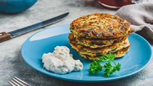 آشپزخونه خودمونی - طرز تهیه پنکیک سبزیجات