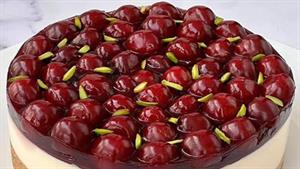 بفرمایید شیرینی - طرز تهیه کیک گیلاس