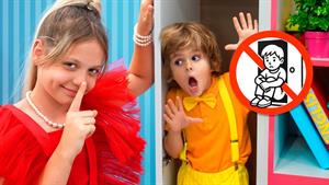  ماجراهای ایوا - ایوا و دوستش با برادر کوچک بازی نمی‌کنند