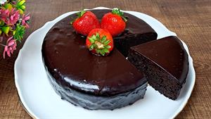 طرز تهیه کیک خیس / طرز تهیه کیک خیس ساده با کاکائو در منزل
