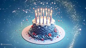 کلیپ ویژه تبریک تولد 10 شهریور ماهی برای استوری 