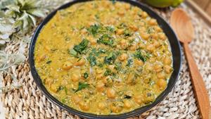 طرز تهیه خوراک نخود و سبزیجات