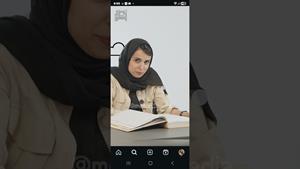 کلیپ زینب موسوی به فردوسی / استوری زینب موسوی
