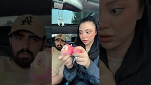 کلیپ طنز فاطی _ لبوبوم رو پاره کردم ببینم توش چی هست😭