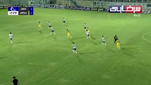 خلاصه بازی ملوان و سپاهان - لیگ برتر فوتبال ایران