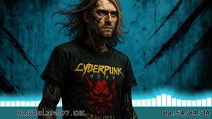 آهنگ محبوب Smells Like Teen Spirit به سبک سایبرپانک