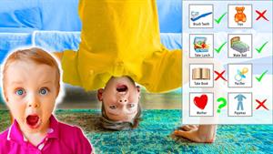 ماجراهای وانیا و مانیا / پنج کودک برای انجام وظایف چک لیست