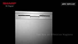 ظرفشویی شارپ SHARP DISHWASHER QW-MB612-SS2