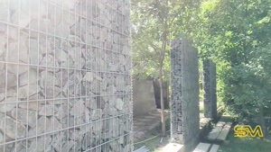 آموزش نصب توری گابیون | راهنمای اجرای دیوار سنگی
