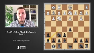 ۱Nf3 d5 – مجموعه سطح بالا برای سیاه پارت اول